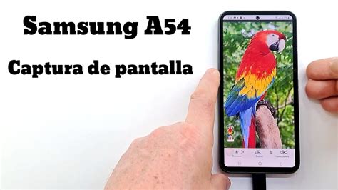 Samsung A54 Captura De Pantalla YouTube