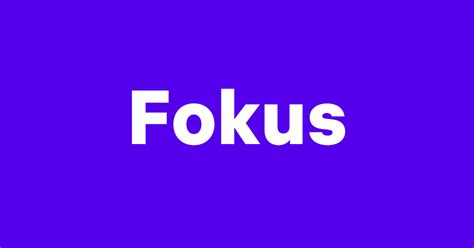 Fokus