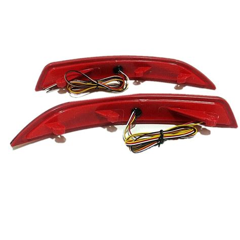 LED Brake Light Red Rear Bumper Fog Lamp For Volkswagen Jetta 6th