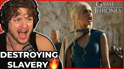 Daenerys The Breaker Of Chains Game Of Thrones S4e3 Reaction Youtube