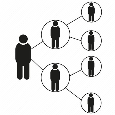 Connect Diagram Organization Chart People Icon Download On Iconfinder