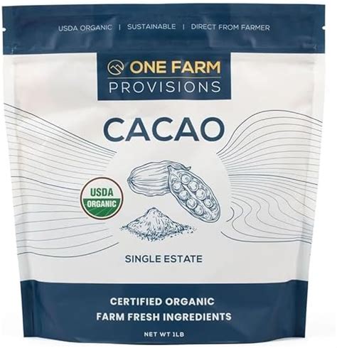 Volupta Organic And Fair Trade Unsweetened Super Food Cacao