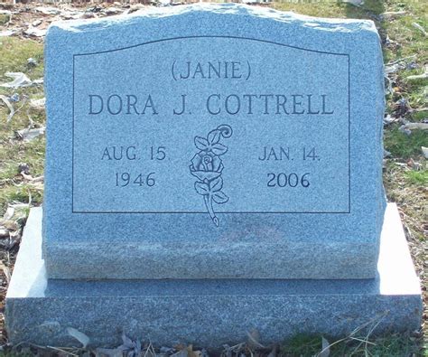 Dora Jane Janie Sorrell Cottrell 1946 2006 Mémorial Find a Grave