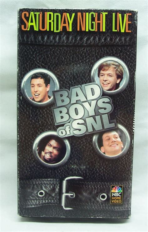 Saturday Night Live Bad Boys of SNL Vhs Video Band 1998 Adam - Etsy