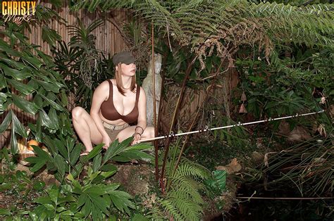 Christy Marks Unveiling Massive Knockers And Shaved Cunt Outdoors Porn Pictures XXX Photos Sex