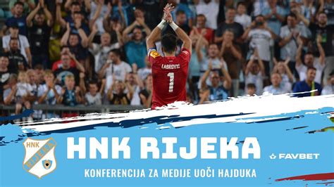 Nogomet U Ivo Rijeka I Hajduk Igraju Susret Kola Hnl A Na