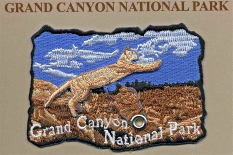 Official Grand Canyon National Park Souvenir Movable Patch Mountain