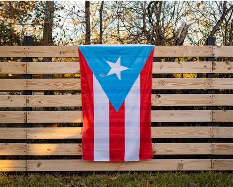 Puerto Rico Flag Light Blue Old Style 3 X5 Puerto Rican Pride