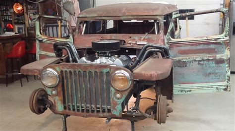 48 Willys Wagon Rat Rod Ratfish Youtube