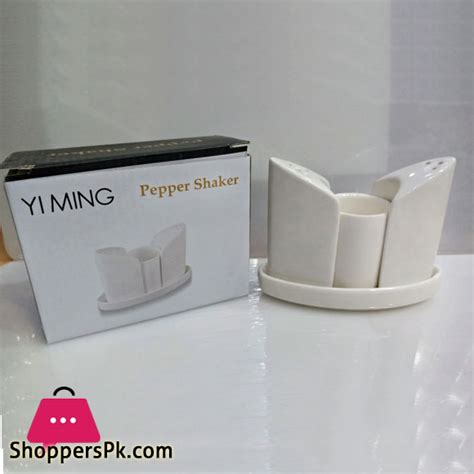 Salt And Pepper Shaker With Toothpick Holder In Pakistan