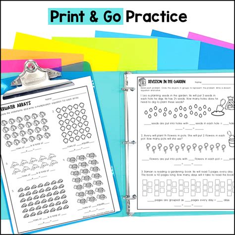 3rd Grade Multiplication And Division Worksheets TEKS Marvel Math