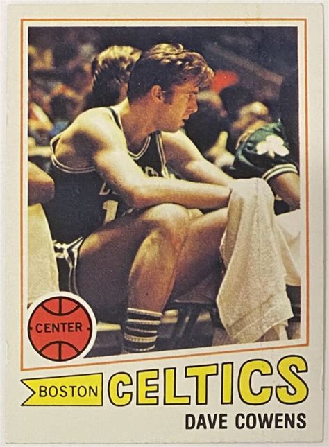 Dave Cowens Topps Boston Celtics Basketball Card Kbk Sports