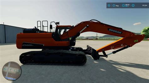 Mod Doosan DX225 V1 0 FS22 FarmingSimulator App