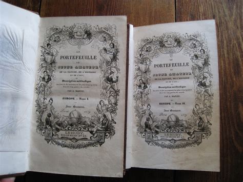 Mazure A Le Portefeuille Dun Jeune Amateur De La Nature De Lhistoire Et De Lart Europe
