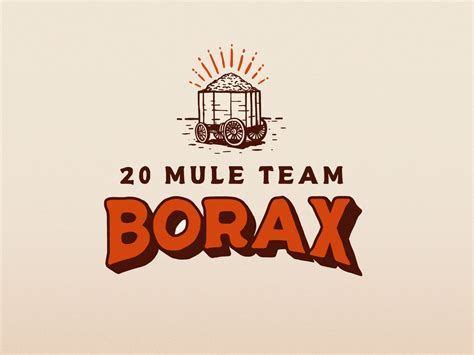 20 Mule Team Borax Logo By Andrew Gray On Dribbble