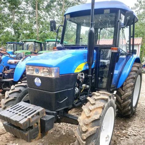 New Holland Snh Farm Tractor With Loader Hp Hand Crawler Used