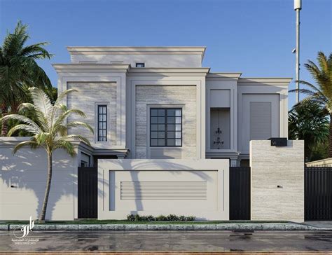 Newclassic Villa Saudi Arabia Behance In 2024 Classic House