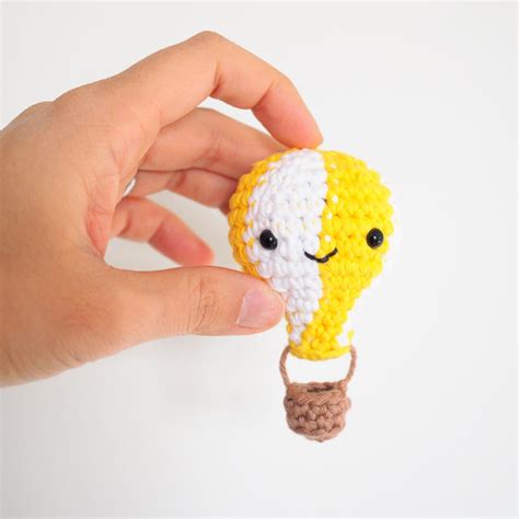 CROCHET PATTERN Amigurumi Hot Air Balloon Etsy