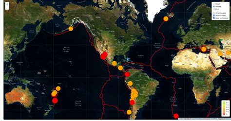 Github Jdrod Mapping Earthquakes