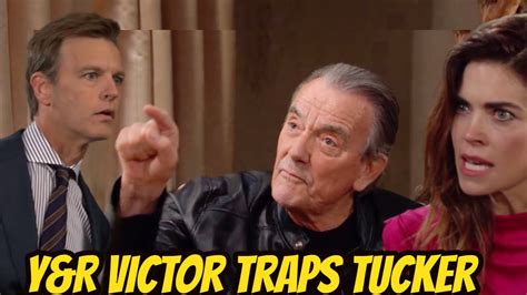 Young And The Restless Spoilers Victor Plans To Destroy Tucker Stop