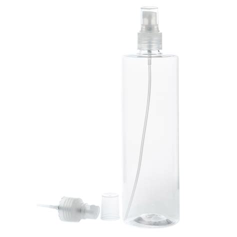 Botella 500 Ml PET Transparente Con Vaporizador Natural 24 410