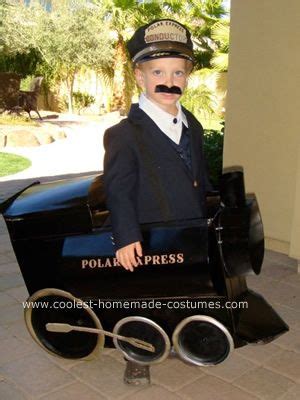 Coolest Homemade Polar Express and Conductor Costume | Polar express ...