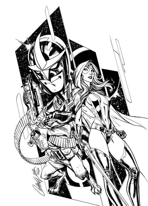 Nova Inks By J Skipper On DeviantArt Drawing Superheroes Book