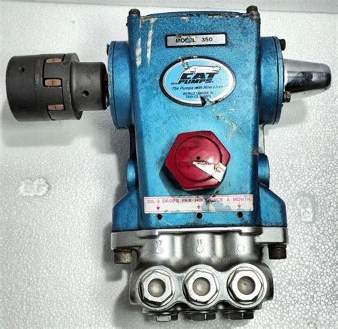 Cat Pump Model 350 5pfr 50 Gpm 1500 Psi Frame Plunger Pump 1725 Rpm