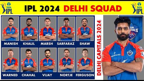 Dc Team Player List Complete Delhi Capitals Squad And Players