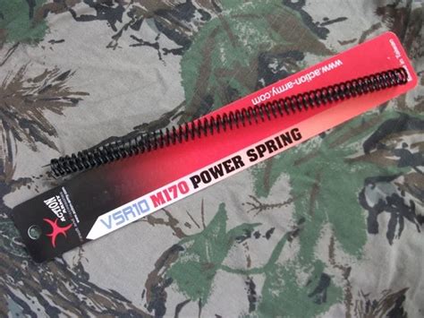 vsr  power spring  action army