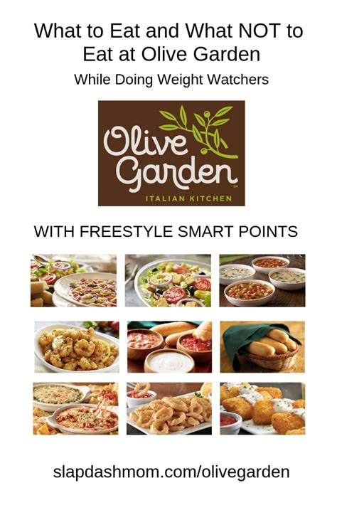 Weight Watchers Friendly Olive Garden Survival Guide Slap Dash Mom