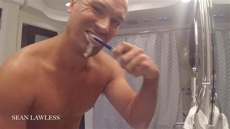 Naked Tooth Brushing And White Foamy Mouth Wash Seanlawless Clips Sale