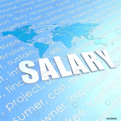 Salary world map - stock photo 2259684 | Crushpixel