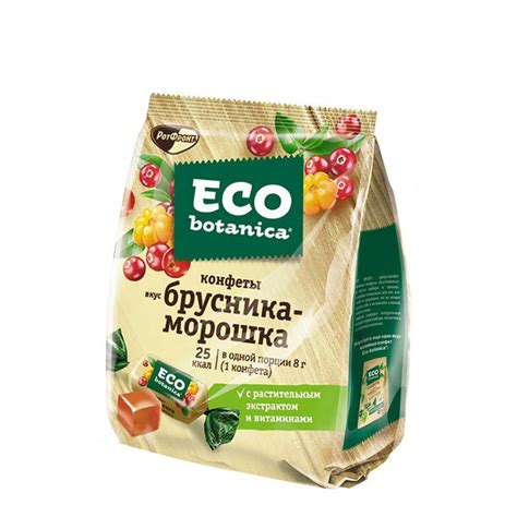 Eco Botanica Конфеты желейные Брусника-Морошка, 200 г - купить с ...