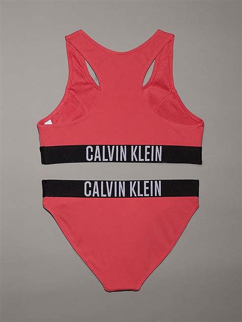 Kız Çocuk Bralet Bikini Takım Pembe KY0KY00091XIX Calvin Klein
