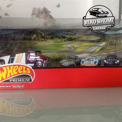 Jual Hot Wheels Diorama Premium Car Culture Box Set Porsche Benz Shopee Indonesia