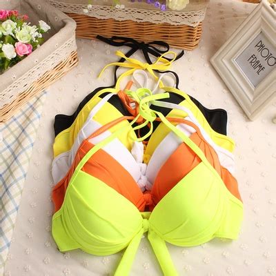 Sexy bikini rực rỡ rắn màu huỳnh quang thép tấm nhỏ ngực tập hợp áo tắm