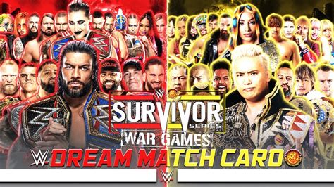 Wwe Vs Njpw Dream Card Youtube