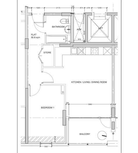 floor plan   modelled flat  scientific diagram