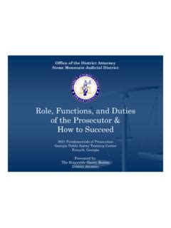 Role, Functions, and Duties of the Prosecutor & How to Succeed / role ...