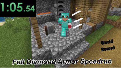 Full Diamond Armor In 2 Minutes Youtube