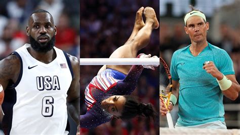 Last Olympic Dance Simone Biles Rafael Nadal LeBron James Among