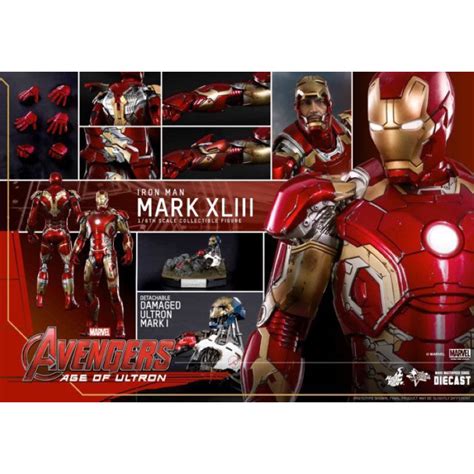 Hot Toys 1 6 MMS278 D09 復仇者聯盟 IRONMAN 鋼鐵人 MK43 馬克43 蝦皮購物