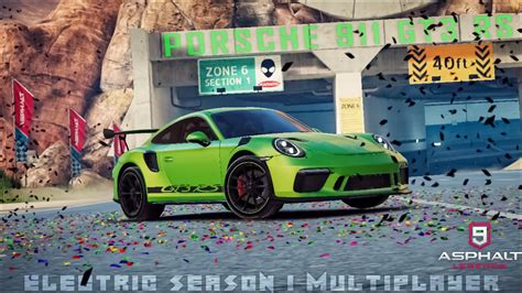 Porsche Gt Rs Multiplayer Races Electric Season I Asphalt