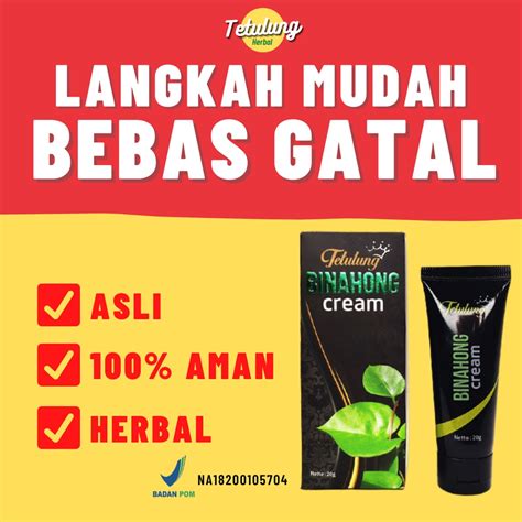 Jual Binahong Cream Gr Obat Salep Gatal Kulit Salap Gatal Kulit