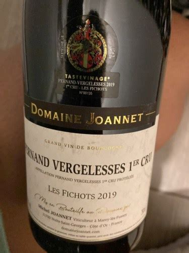 Domaine Joannet Les Fichots Pernand Vergelesses 1er Cru Vivino Australia