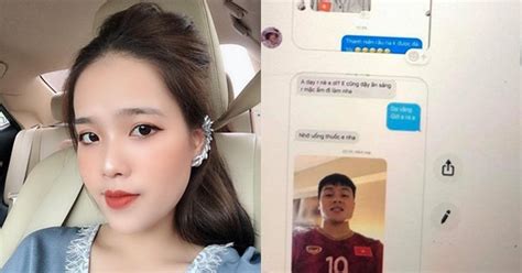 Tưởng nhắn tin mùi mẫn cho hot girl 1m52 hóa ra đối tượng của Quang Hải lại là cô gái khác