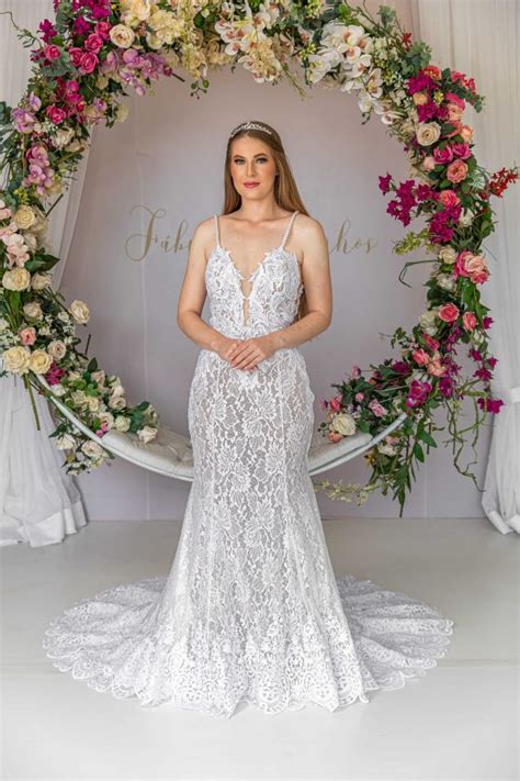 Vestido Eleonora Branco Nude Barbara Melo