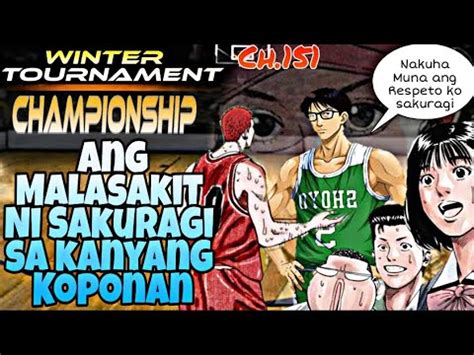 Championship Ch 151 Ang Respeto Ni Hanagata Para Kay Sakuragi YouTube