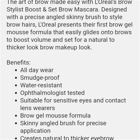 Loreal Makeup Loreal Brow Stylist Boost Set Poshmark